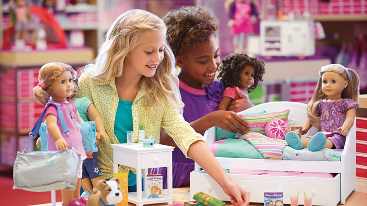 american girl doll salon center