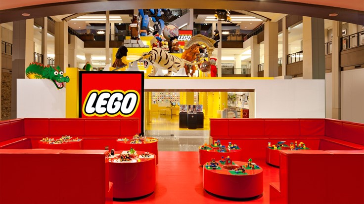 mall lego store