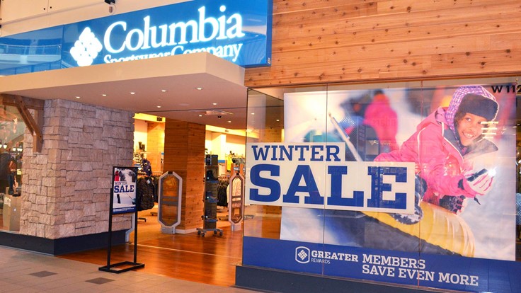 shoe stores columbia mall