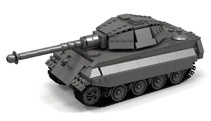 lego brickmania tank